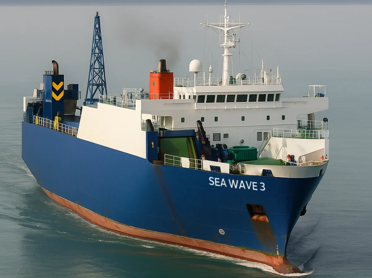 وصول SEA WAVE 3 إلى ميناء جدة الإسلامي واستعدادها للإبحار إلى سواكن